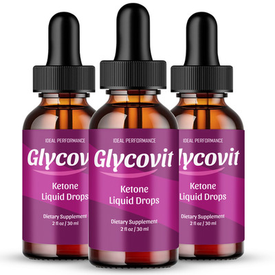 Glycovit Drops, Official Glycovit Supplement Drops (3 Pack)