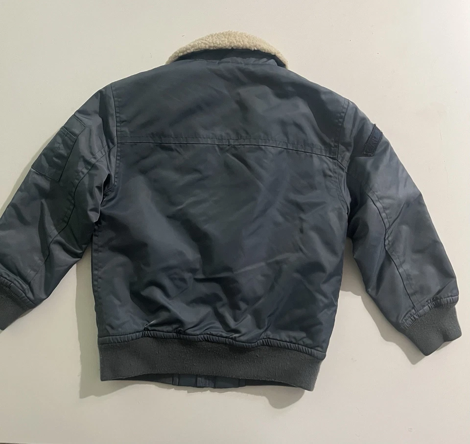 GAP KIDS (2013) Oficial Unisex Niños Abrigo Bombardero Chaqueta de Vuelo Talla Pequeña (6-7) Foto 2 de 4