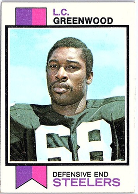 #ad 1973 Topps #165 L.C. Greenwood $2.72