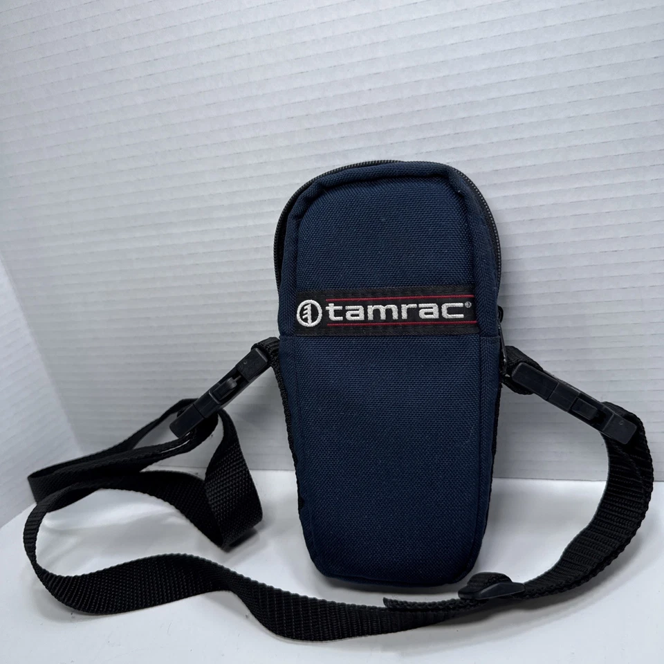 Vintage Tamrac Camera Bag Carrying Case, 1980’s, Made in USA Navy Blue - Image 2 of 4