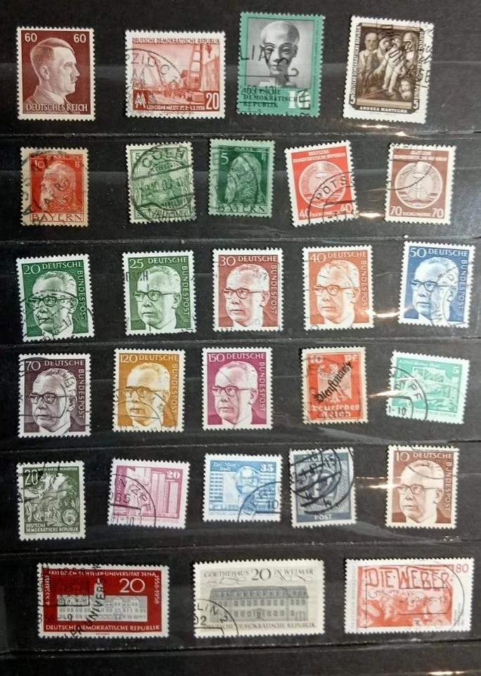 Grande collezione di francobolli dalla Germania Bayern DDR ext. Spedizione gratuita in tutto il mondo - Immagine 4 di 4