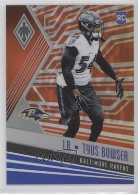 2017 Panini Phoenix Rookies Orange 19/99 Tyus Bowser #167 Rookie RC 1m0