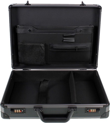 AR BRAND EST. 2021 Aluminium Briefcase Business Office Travel Work Laptop Attac - Picture 1 of 6