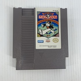 Monopoly Nintendo Nes Game with Box And Instruction