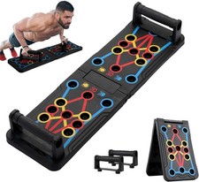 Foldable PushUp Stands Board Fitness,Workout Equipment for Home Gym, Men  Women