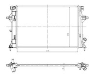 Nrf 550035 KüHler, MotorküHlung For Hyundai