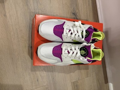 Nike Air Huarache OG Size 10 Mens Neon Yellow Magenta DD1068 104