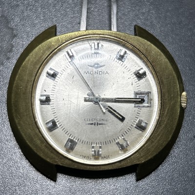 Mondia Electronic Uhr 07.819.60 ESA 9154 Vintage