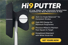 ZeroTorque PureRoll OVERSIZE Long Belly Putter 38 39 40 41 42 43 44 45 46 47 48"