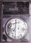 2021 American Silver Eagle ANACS MS 70 Type 1 First Strike Coin 1 oz
