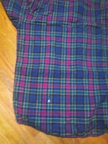 Sir Pendleton 100% Pure Wool Button Down board Shirt M Allison Tartan plaid USA - Picture 5 of 10