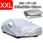 XXL Sedan Car Cover Waterproof Outdoor Snow Rain Dust UV Wind Storage Protector