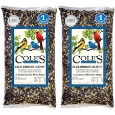 Cole's BR10 Blue Ribbon Blend Bird Seed, 10-Pound Bag, 2 Pack