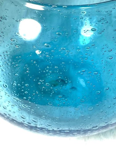 Antique Hand Blown Fishbowl - Picture 5 of 5