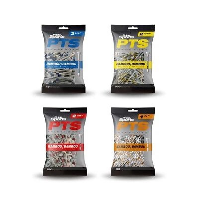 Pride Professional Tee System (PTS) Bambus Golf Tees - 4 Größen verfügbar