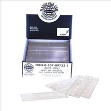 25 WHITMAN 5 Coin Mint Set Holders Cent Nickel Dime Quarter Half Dollar