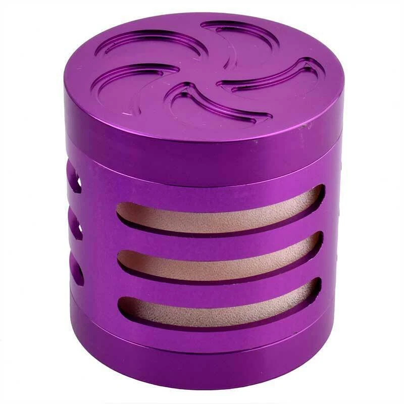 Aluminum Air Filter Purple w/Sponge For RC HPI 1/5 Engine Baja 5B 5T KM Rovan - Image 4 of 4