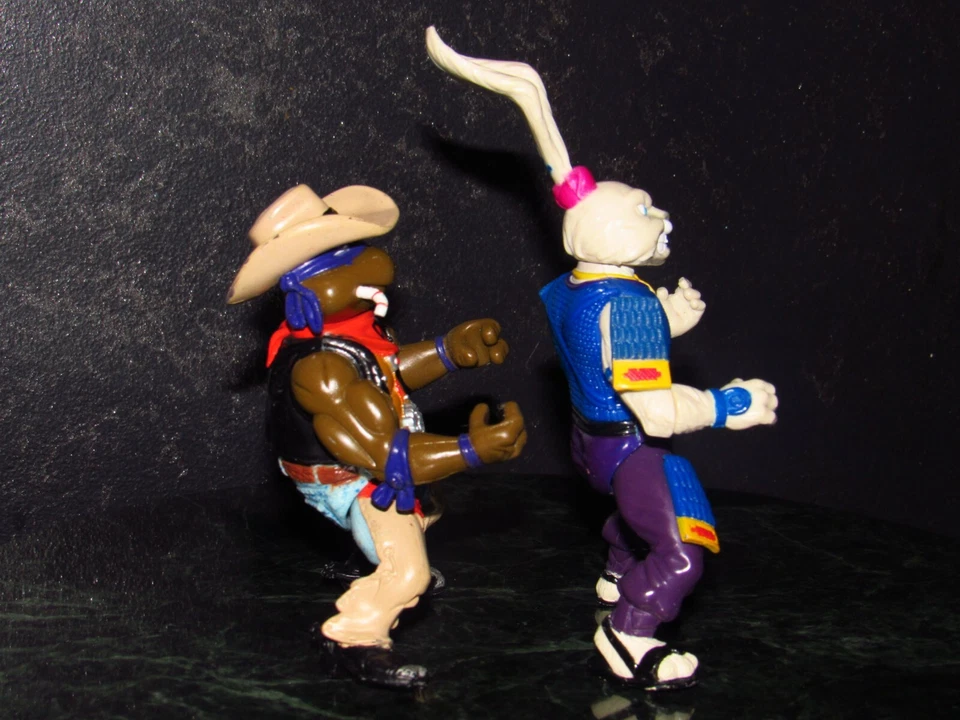 Crazy Cowboy Don & Usagi 1989 Teenage Mutant Ninja Turtles 1992 Mirage (E-5) - Image 2 of 4