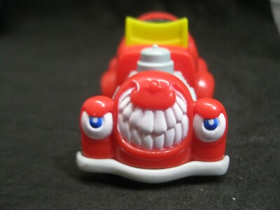 1996 Wendy's Kids Meal Toy CARTOONS HOT ROD Pull Back Red