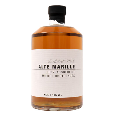 Grafschaft Mark Alte Marille 0,7 L, 40% Vol, holzfassgelagerter Obstbrand