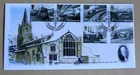 GREAT BRITISH RAILWAYS 2010 TREVOR DYKE FDC FLOWER FESTIVAL WALSOKEN WISBECH H/S