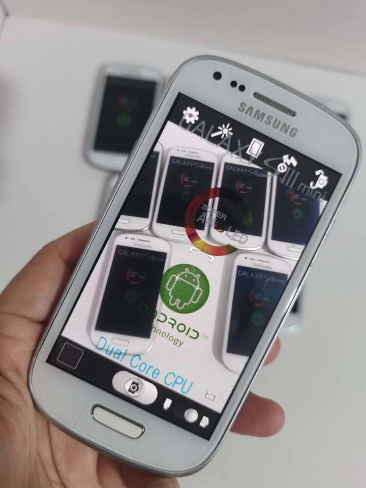 Samsung I8190 Galaxy S III mini 3G Android Unlocked Cell Phone Fully working - Image 2 of 4