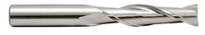 3/8" End Mill, HSS, Long Length, 2-Flute, 3/8" Shank, by MDX