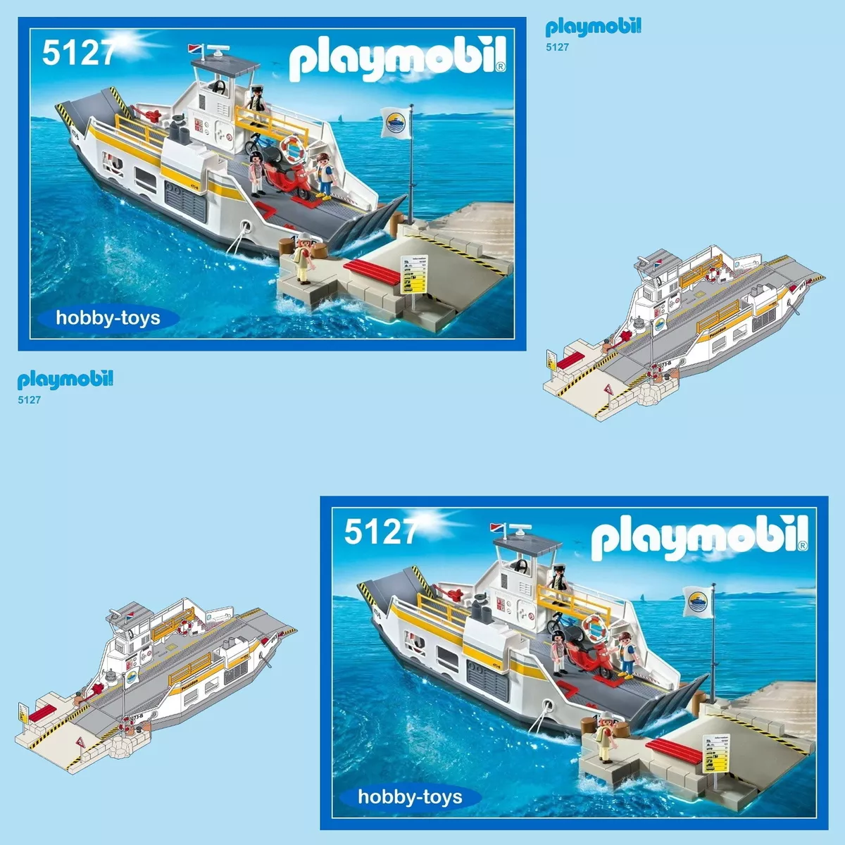 Playmobil car store ferry