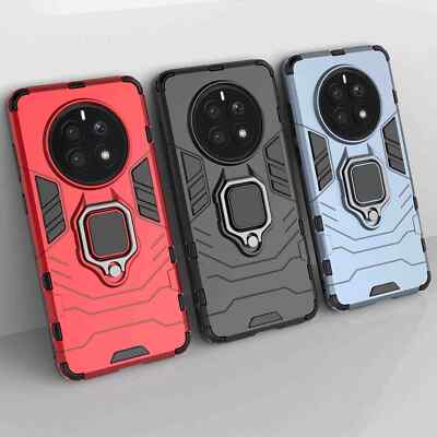For Huawei Mate 50 Pro Shockproof Hybird Armor Ring Stand Magnetic Case Cover