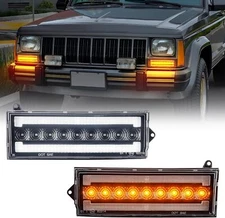 LED Turn Signal DRL Parking Corner Light for 1984-1996 Jeep Cherokee XJ Wagoneer