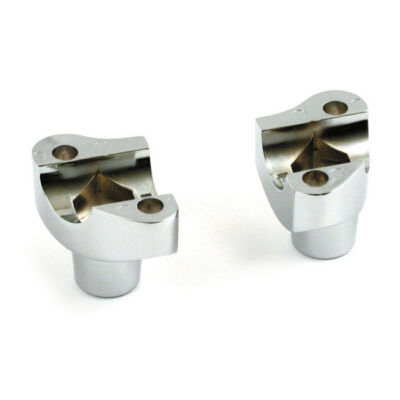 Riser Set, 1Paar Lenkerhalter 1 3/4'' Chrom für Harley - Davidson Softail Shovel