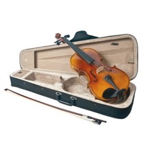 JUZEK VIOLA OUTFIT W/CASE, BOW, ROSIN. 14"
