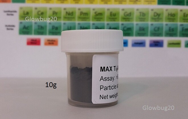 MAX Phase Titanium Aluminum Carbide – MAX Ti3AlC2 Graphitic MXene