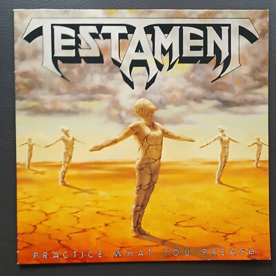 TESTAMENT, Practice What You Preach, 1st Press 1989, Megaforce, NM