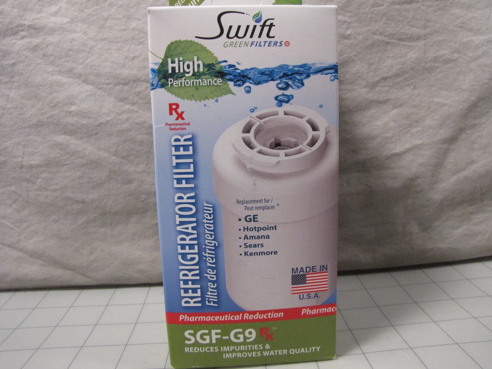 Filtro de agua de reducción farmacéutica Swift SGF-G9 reemplaza GE MWF NUEVO Foto 2 de 4