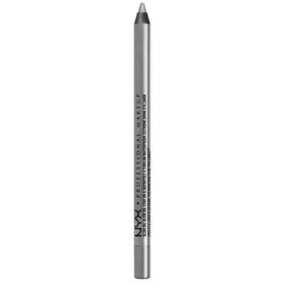 NYX Slide On Glide On wasserfester Eyeliner Stift Platinum volle Größe neu & versiegelt