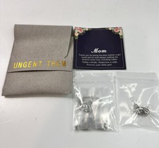 UNGENT THEM Necklace And Earring  TO Mom