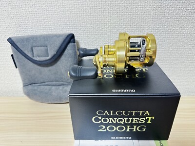 Baitcasting Reel 15 CALCUTTA CONQUEST 200HG Right Gear Ratio 6.2