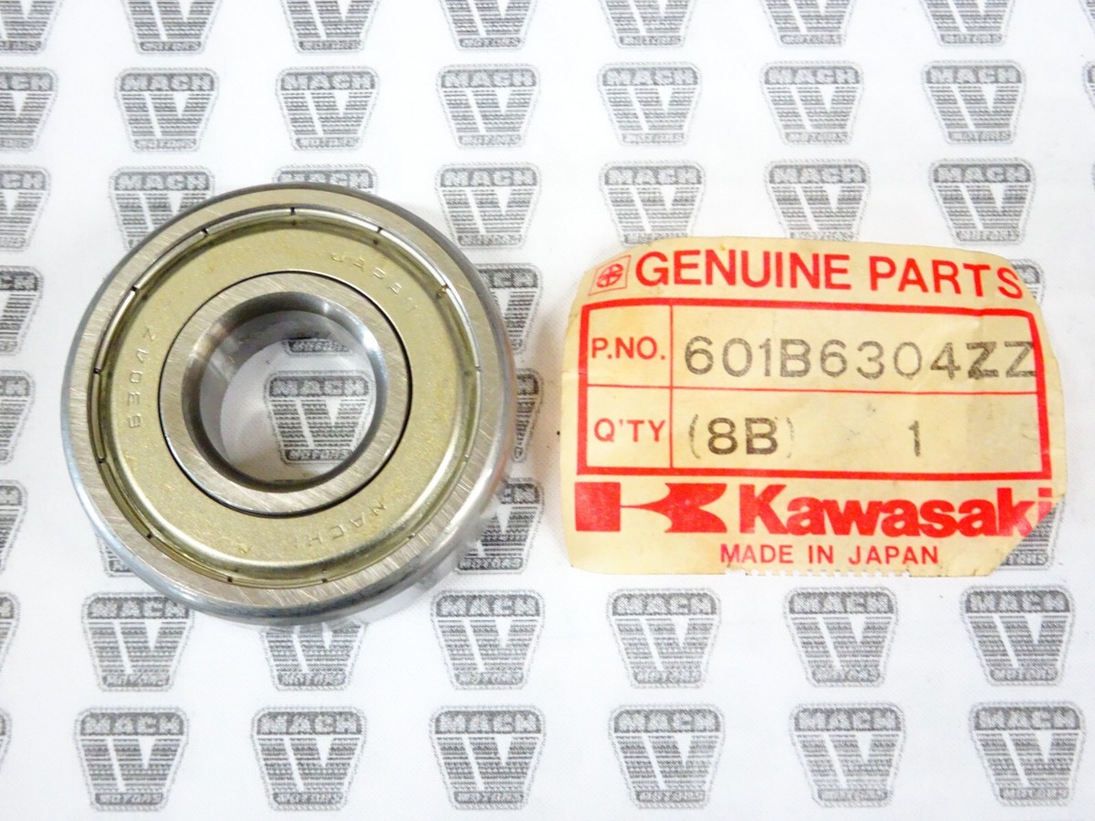 1、2kg×4 Kawasaki NOS NEW 601B6304ZZ Ball Bearing #6304ZZ KZ VN ZG ZL