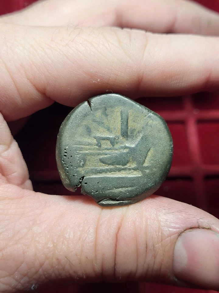 #61-2 ~ République Romaine - Bronze Anonyme Janus - As - 17,9g - Photo 2/3