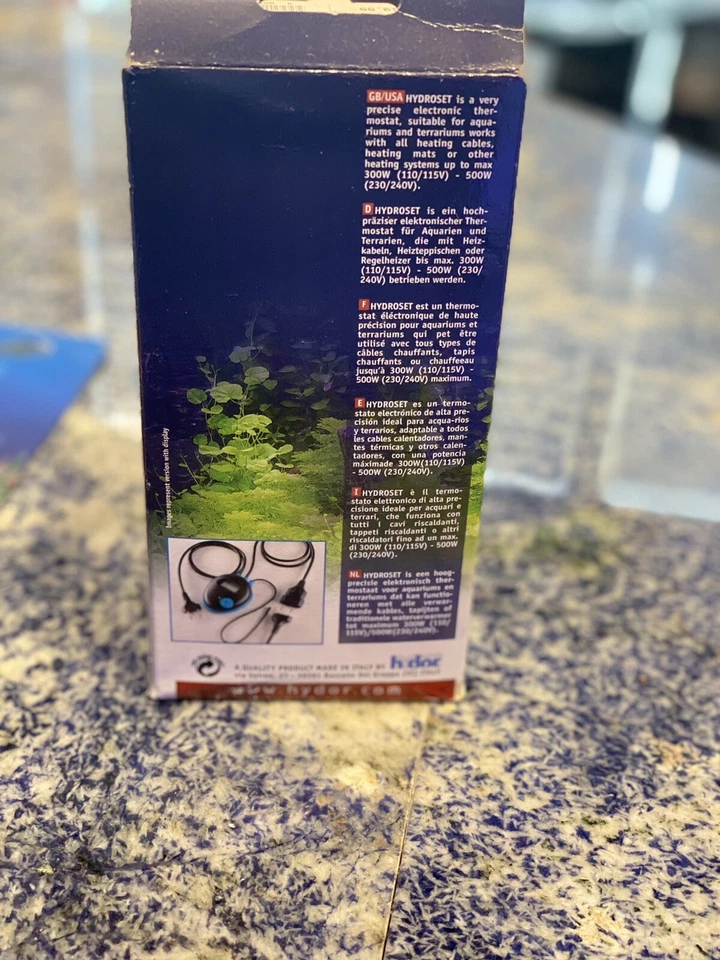 Termostato Hydor Hydroset para acuario y terrarios Foto 4 de 4