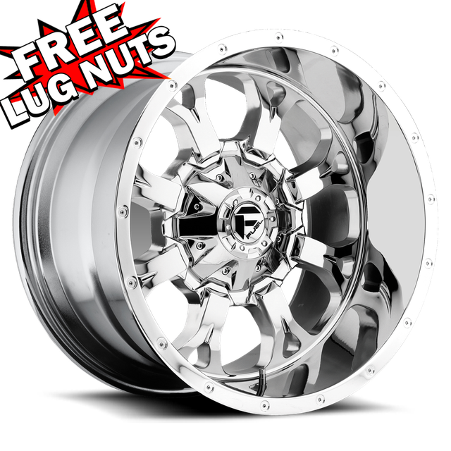 20 inch 20x9 FUEL D516 KRANK CHROME wheel rim 6x135 +20 eBay