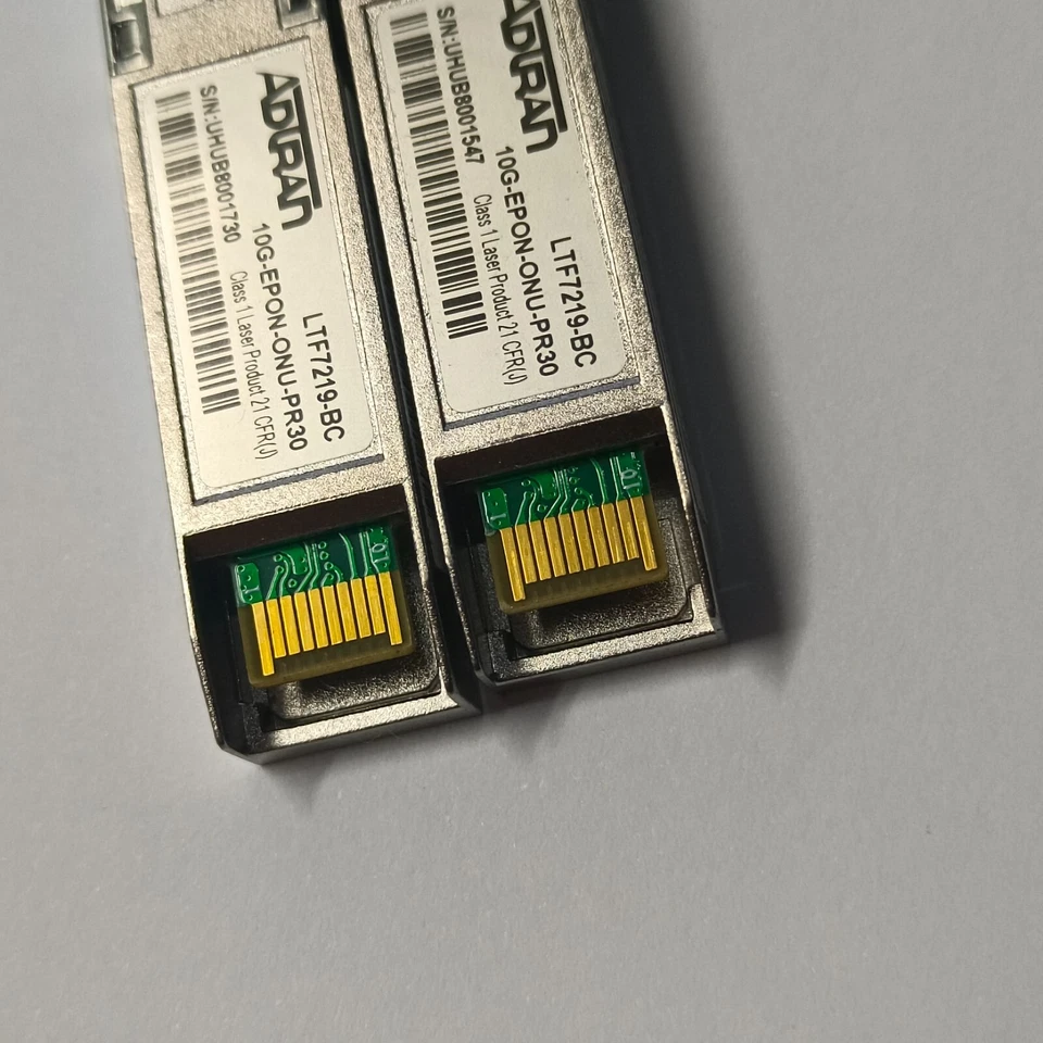 %Genuine ADTRAN 10G-EPON-ONU-PR30 LTF7219-BC 10Gbps 1270/1577nm transceiver. - Image 2 of 4