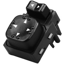 901124 Power Mirror Switch Compatible with 2000 2001 2002 Chevy Silverado 150...