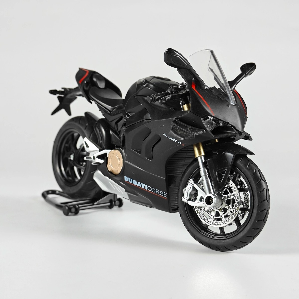 1:12 Scale Ducati V4S Panigale Alloy Motorcycle Model with Sound