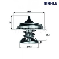 Thermostat, KüHlmittel Behr Mahle TX2980D FüR Mercedes-Benz