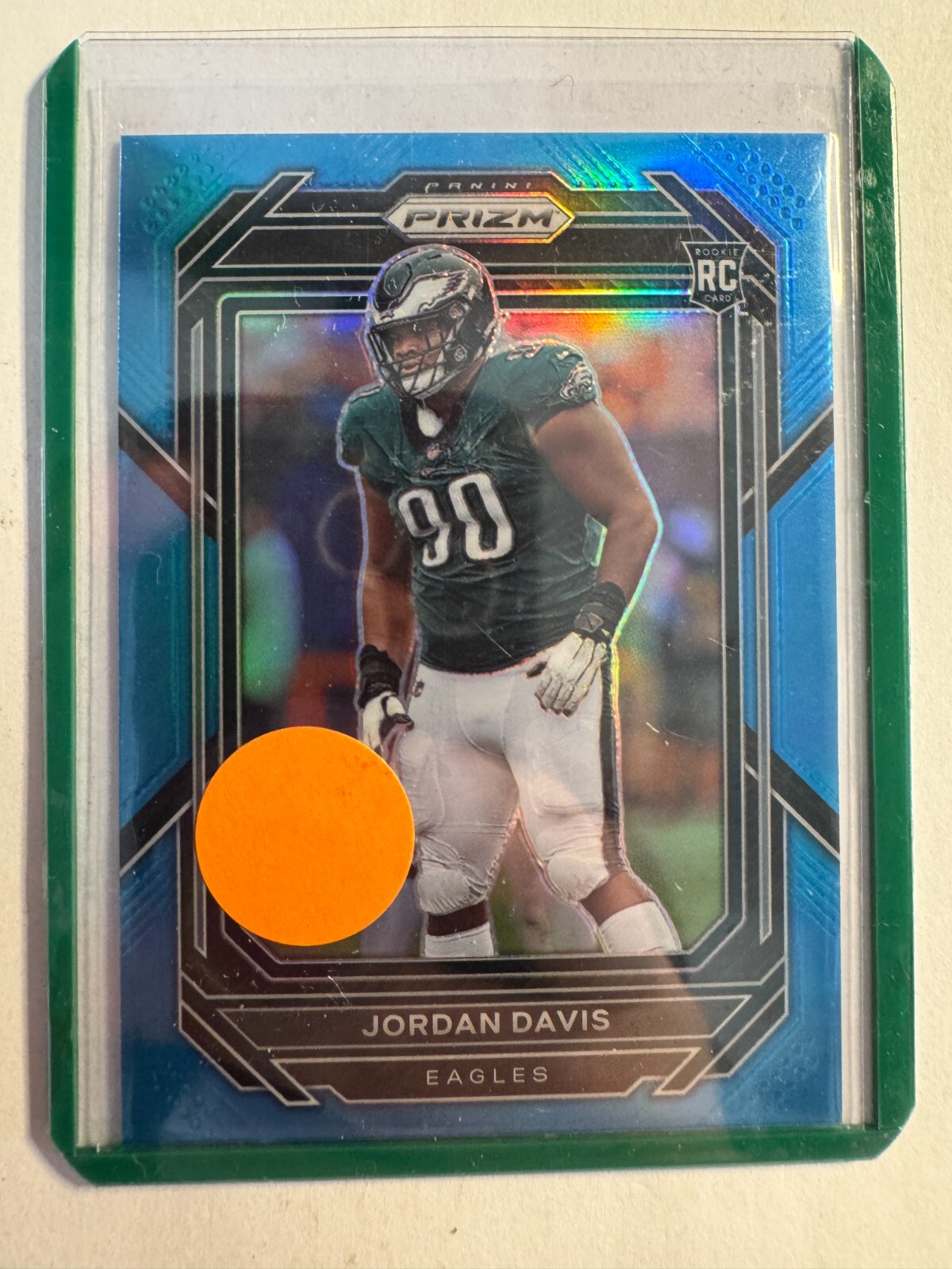 K288,097 - 2022 Panini Prizm Prizms Light Blue #371 Jordan Davis