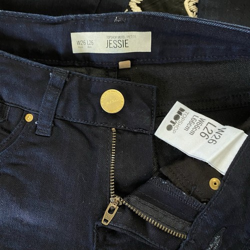 Topshop Moto 'Jessie' Jeans ~ Size W26 L26 Women's ~ Petite - Picture 7 of 10