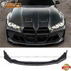 Gloss Black 3PC For BMW G80 M3 G82 G83 M4 2021-2025 Front Bumper Lip Kit 