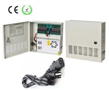 Input AC90V-264V 18Channel DC12V 20A 240W Box CCTV Power Supply
